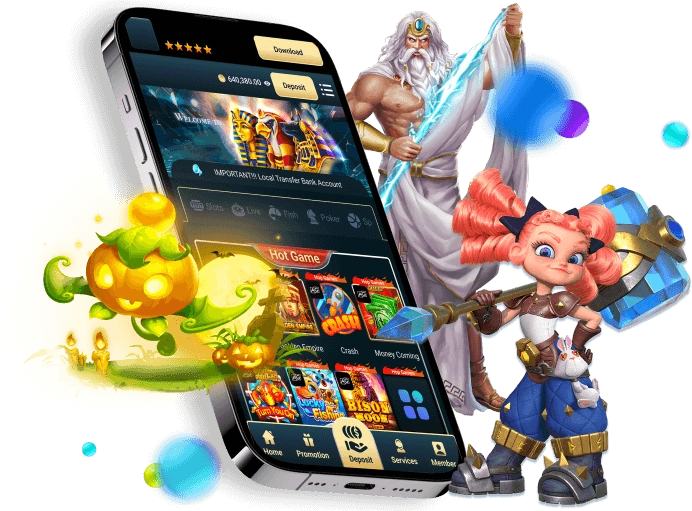 Biểu tượng jackpot lũy tiến với số tiền thưởng khổng lồ và hiệu ứng vàng rực