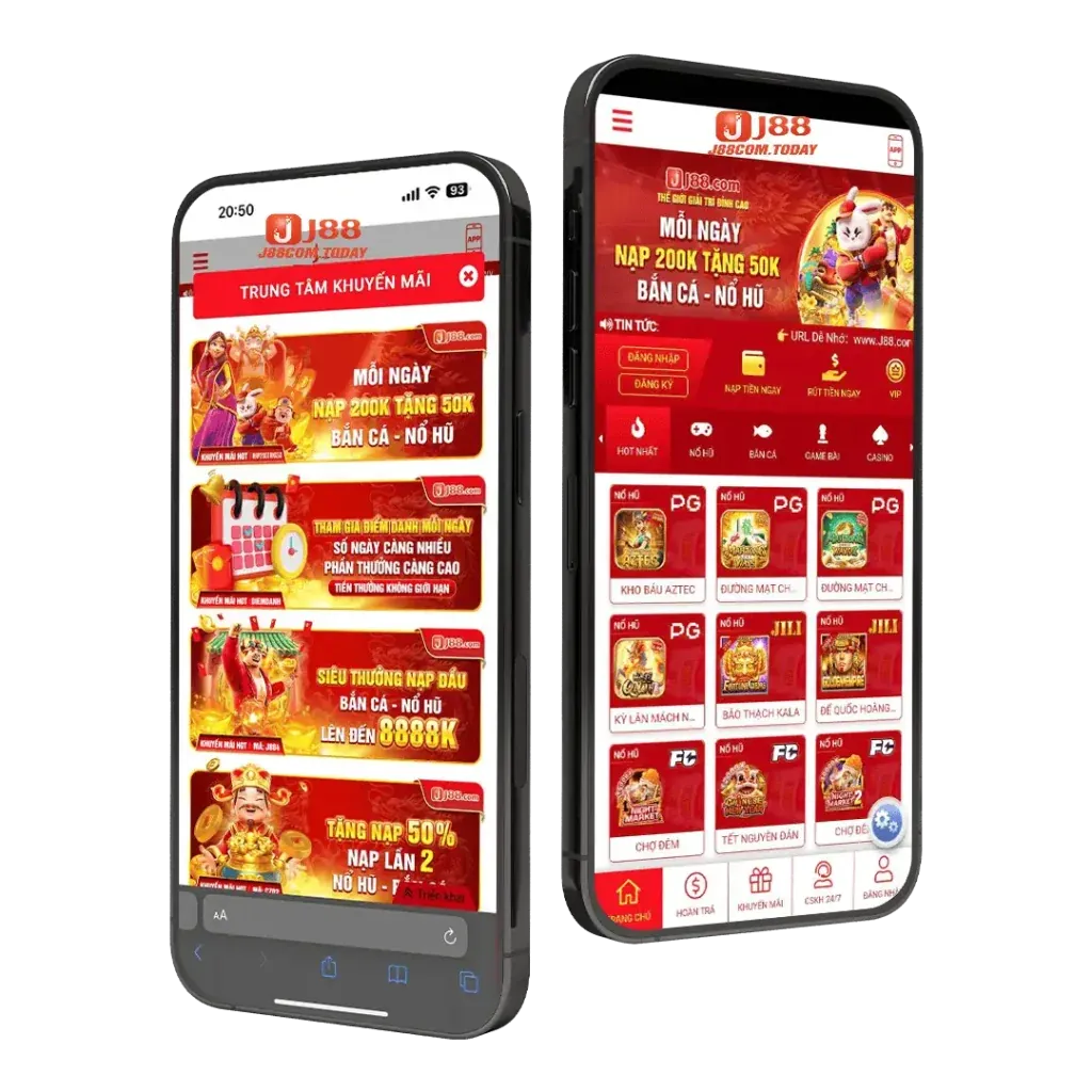 Truy cập trang web chính thức J188